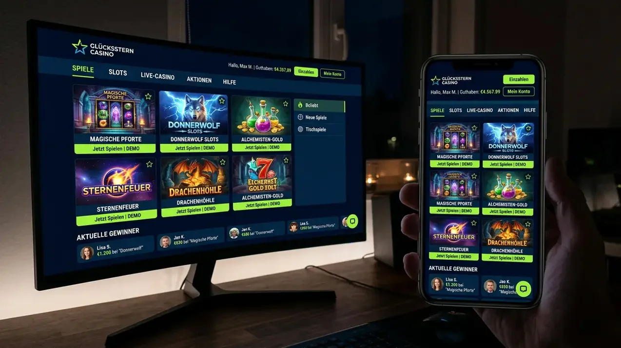 Perfektes mobiles Spielerlebnis · Leprezone